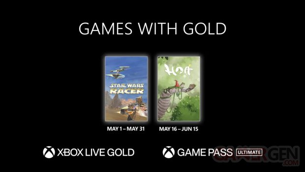 Xbox Live Games with Gold mai 2023