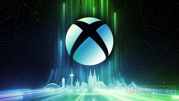 Xbox logo gamescom 2023 key art