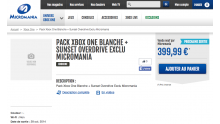 Xbox One blanche Micromania