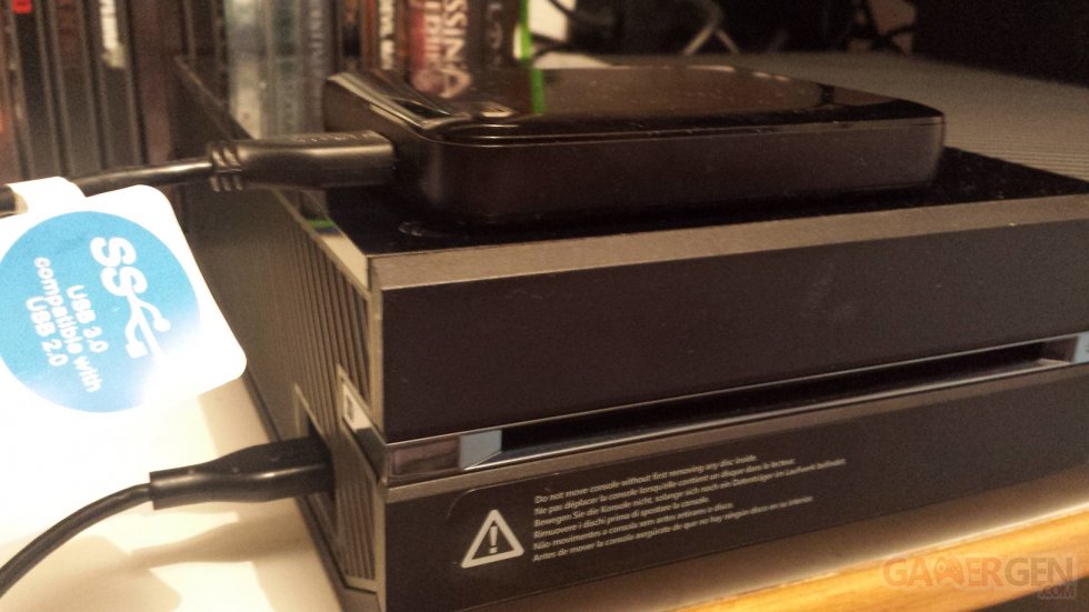 Xbox One HDD stockage externe Gamergen