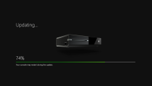 xbox one Mise jour update systeme