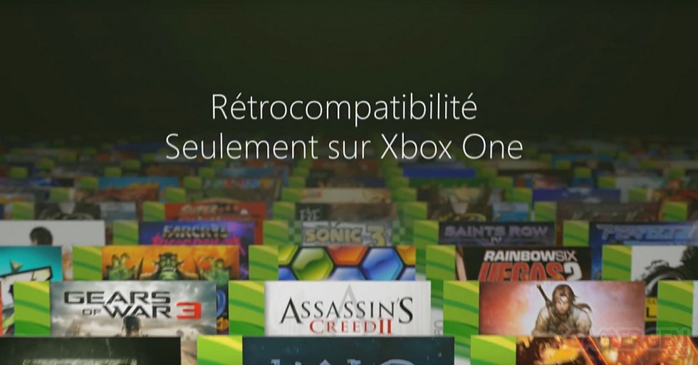 Xbox One retrocompatibilite