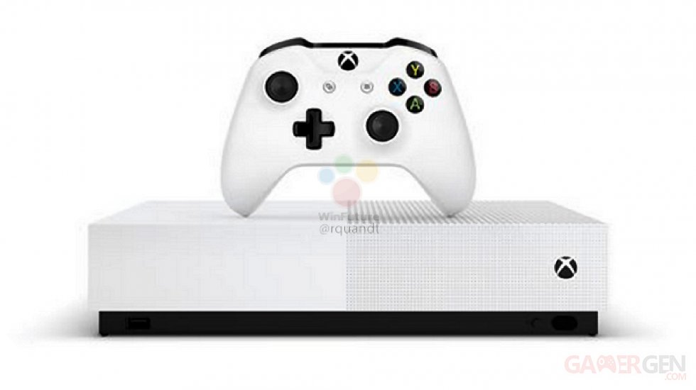Xbox One S All-Digital Edition fuite images leak annonce microsoft (3)