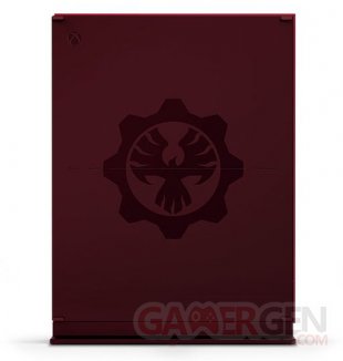 Xbox One S Gears of War 4 image console