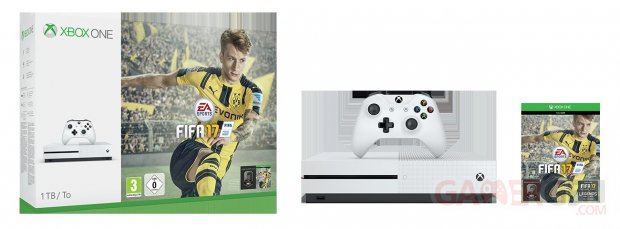 Xbox One S pack bundle FIFA 17 iamge (1)