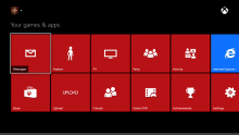 Xbox One Screens dashboard 1