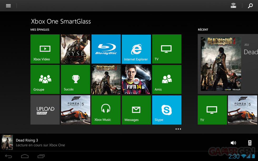 Xbox One Smartglass