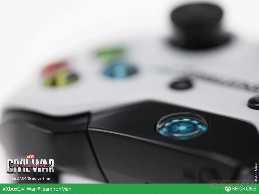 Xbox One Tony Stark Iron man consoles manette images photos (6)