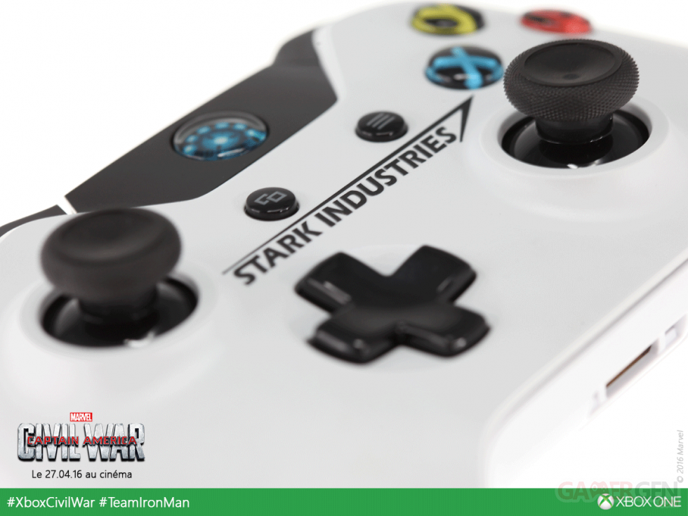 Xbox One Tony Stark Iron man consoles manette images photos (9)