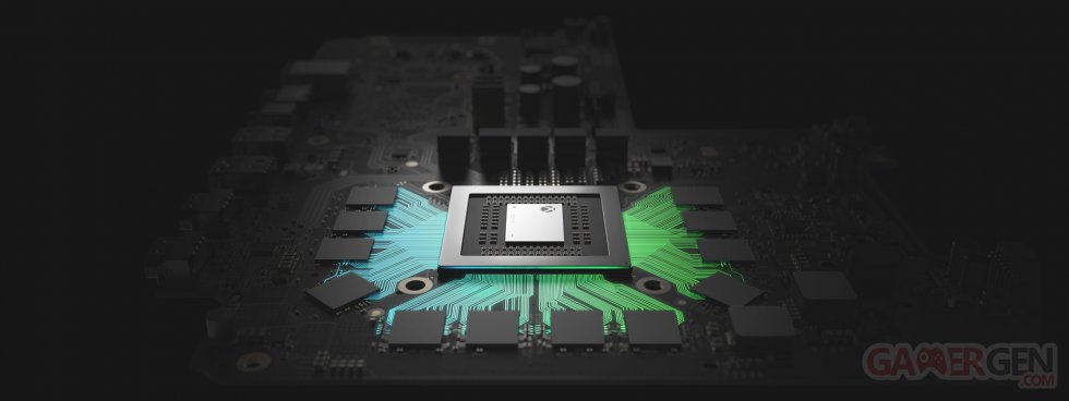 Xbox One X console image