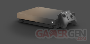 Xbox One X Gold Rush Special Edition Battlefield V Bundle Product Shot