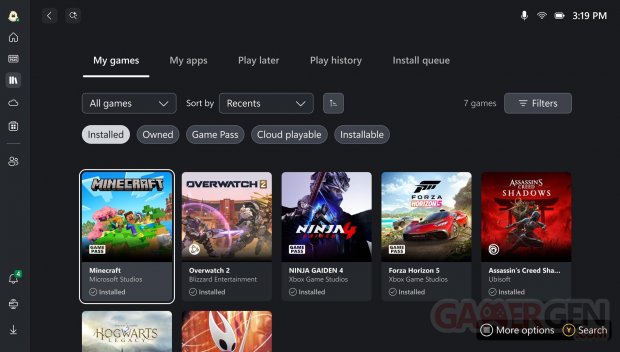 Xbox ROG Ally Astuces Conseils Aggregated Gaming Library UI fd52503715ea923105ad 1900x1080
