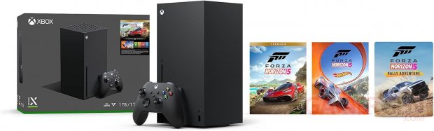Xbox Series X avec Forza Horizon 5