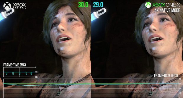 Xbox Series X comparaison video image 