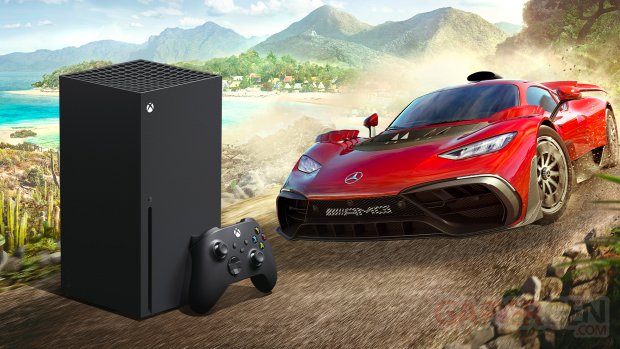 Xbox Series X pack bundle Forza Horizon 5 Premium Edition prix