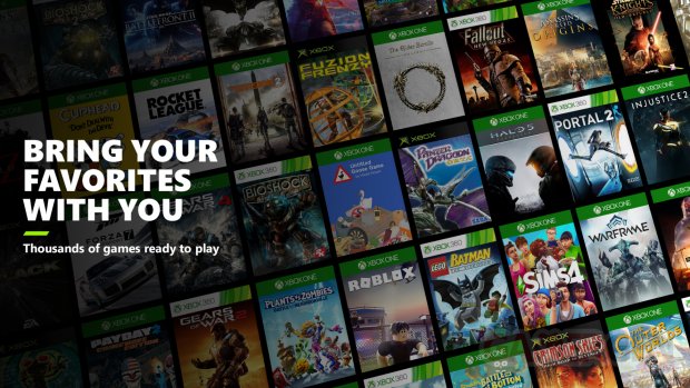 Xbox Series X S  Backward Compatibility Hero text