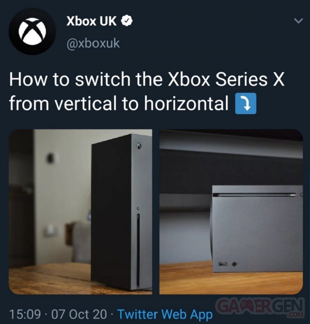 Xbox Series X Socle Horizontal Troll