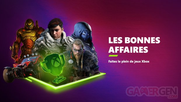 Xbox soldes Deals Unlocked Bonnes Affaires E3 2021.