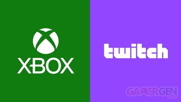 Xbox Twitch logos