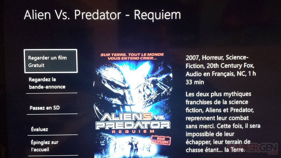 Xbox  Video Alien versus predator requiem gratuit (1)