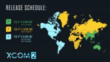 XCOM 2 horaires de lancement