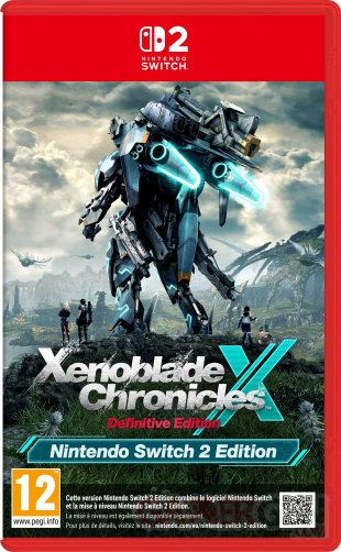 Xenoblade Chronicles X Definitive Edition Switch 2 jaquette 19 02 2026