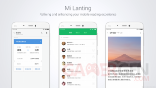 Xiaomi conference MIUI 8 Mi Lanting font