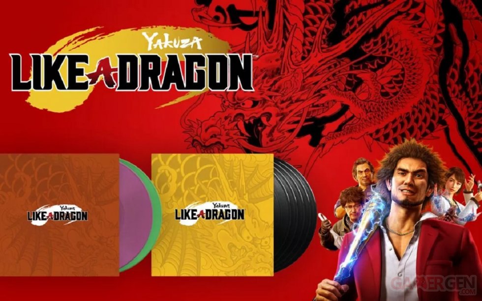 Yakuza Like a Dragon vinyles