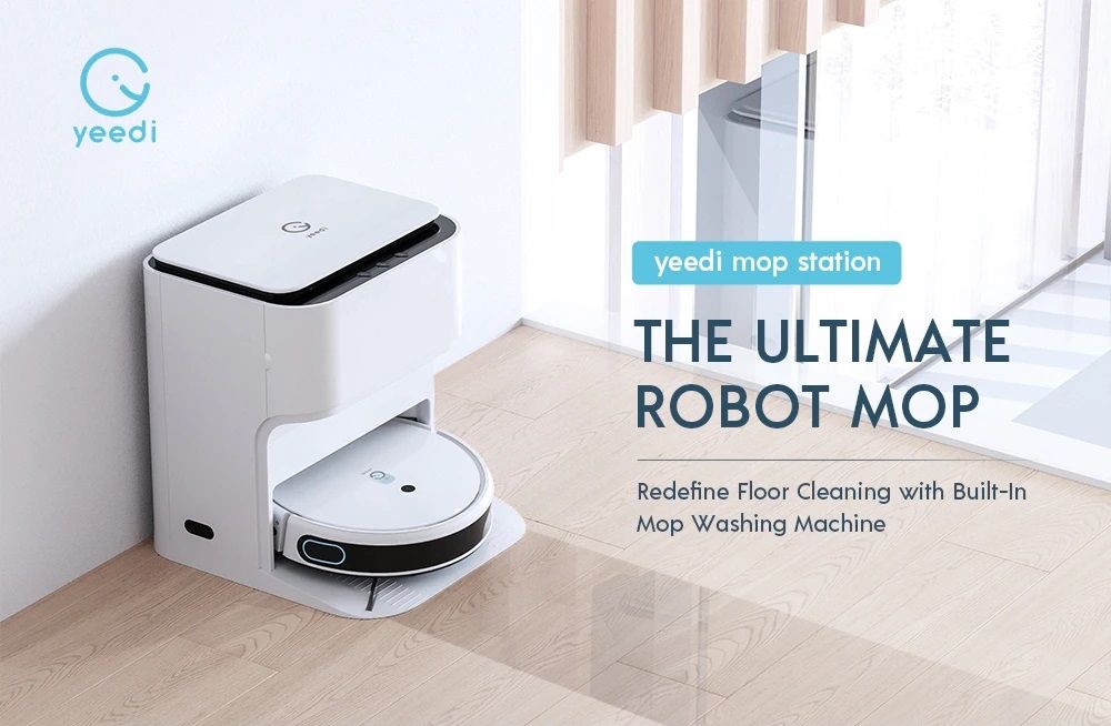 Yeedi Mop Station, le robot aspirateur laveur qui nettoie lui-même