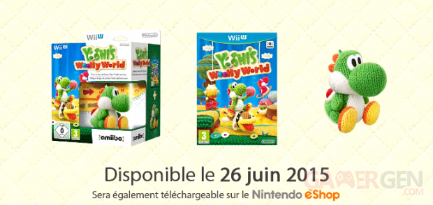 Yoshi Woolly World bundle amiibo