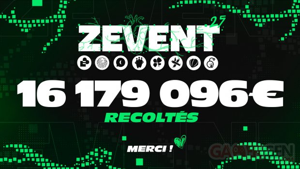 ZEvent 2025 16 millions